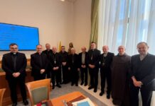 Vizita Ad Limina: Ipeshkvijtë shqiptarë takohen me drejtuesit e Dikasterit për Zhvillimin Integral Njerëzor
